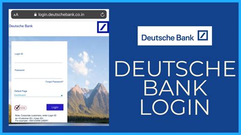 deutsche bank online login deutschland